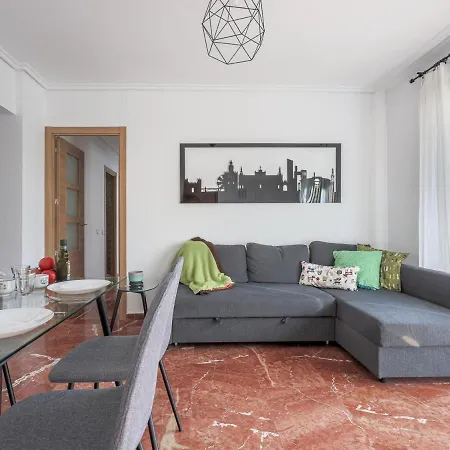 Appartement Elegante Luminoso Y Tranquilo De 2 Hab Wifi-ful Parking Inc *